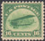 1918 16¢ Green Biplane Fine Mint OG
