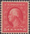 1917 5¢ Washington Rose ERROR Flat Plate Printing, VF OG Cert.