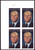 2007 41¢ Gerald R. Ford Self-Adhesive Plate Block