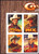 2010 44¢ Cowboys of the Silver Screen - 4 Varieties, Attached Plate Block