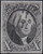 1847 10¢ Washington, VF Used Black Grid Cancel, US #2
