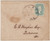 Confederate States #10 Frame Line on Cover, POLLARD ALA Cancel