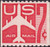 1960 7¢ Air Post - Jet Airliner Silhouette Mint Coil Single