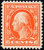 1911 6¢ Red Orange Perf. 12,  Mint Original Gum