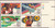 1983 40¢ Air Post - Summer Olympics (4 Varieties, Attached) Mint Plate Block