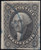 1851 12¢ Washington Imperf, VF Used Blue Cancel