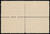 1893 6¢ Columbian - Block of 4, FVF Original Gum