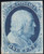 1852 1¢ Franklin Imperf. Type IV, Mint Original Gum, US #9