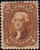 1862 5¢ Jefferson - Red Brown, Unused No Gum
