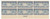 1926-27 Air Post Map & Planes, Mint Plate Block Set