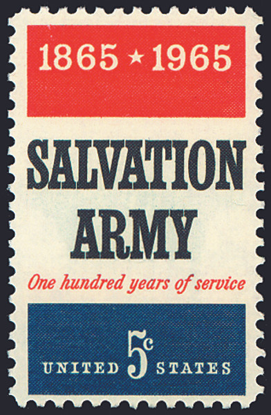 1965 5¢ Salvation Army Mint Single