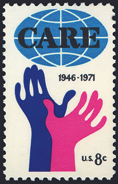 1971 8¢ CARE Mint Single
