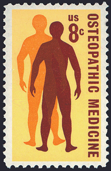 1972 8¢ Osteopathic Medicine Mint Single