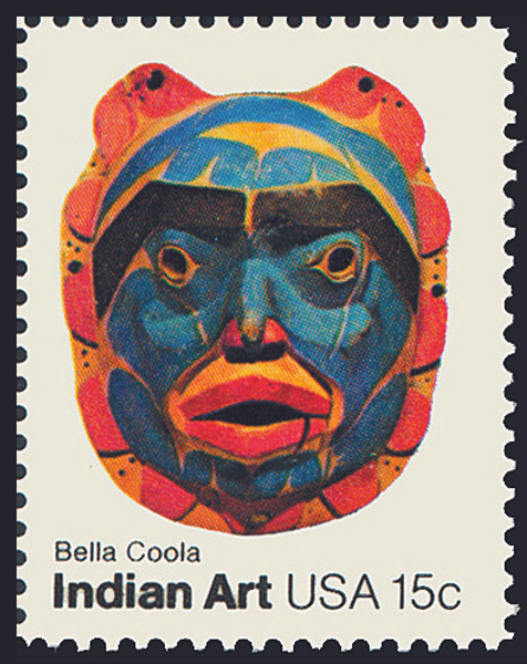 1980 15¢ Bella Coola Tribe Mint Single