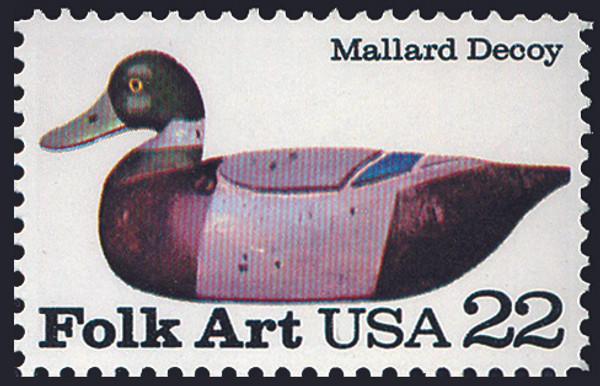 1985 22¢ Mallard Mint Single