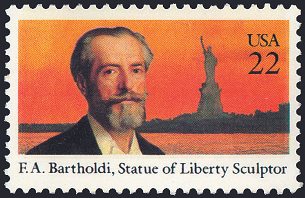 1985 22¢ Frederic Bartholdi Mint Single