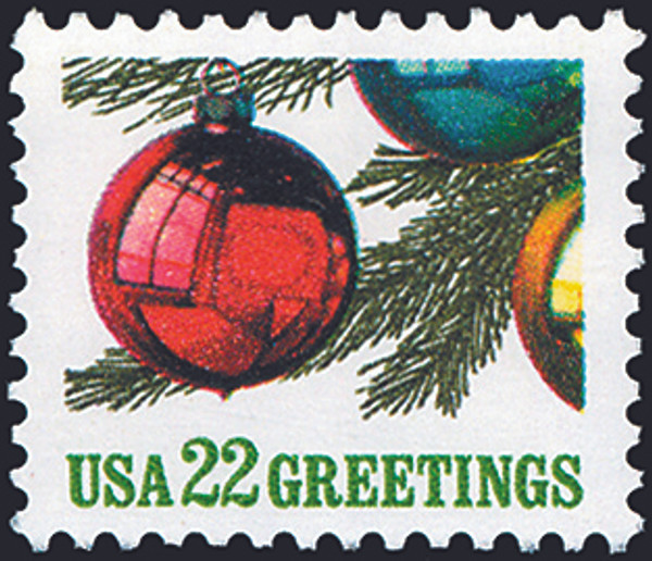 1987 22¢ Ornament Mint Single