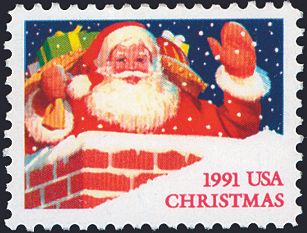 1992 29¢ Christmas Contemporary Mint Single