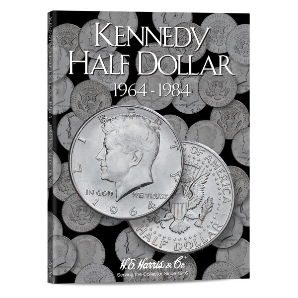 Kennedy Half Dollar #1 Folder 1964-1984