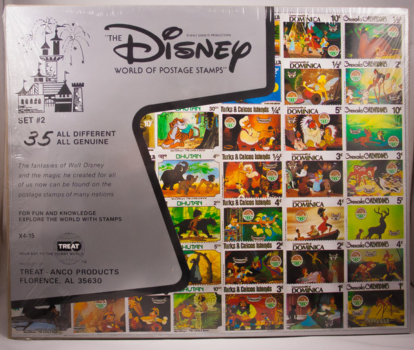 Disney World of Postage Stamps - Set 2 Cover