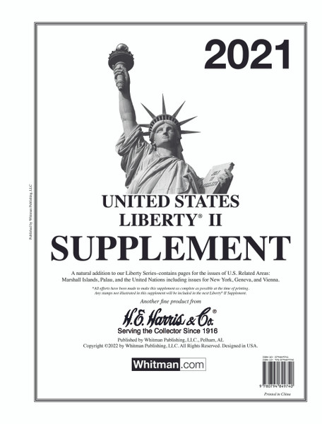 Liberty II 2021 Stamp Supplement