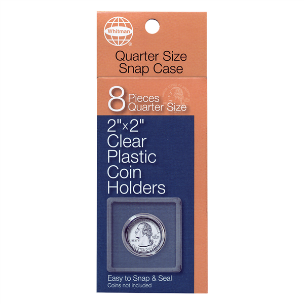 2x2 Quarter, Plastic Coin Holders