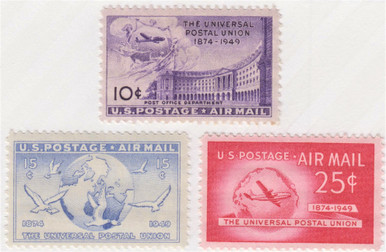 たいたい様 1949 Mint Condition U.S. Air Mail Universal Postal Union (UPU
