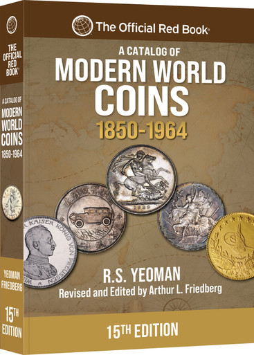 近代世界のカタログ本 Modern World Coins (2023) Modern World Coins 1850-1964 15th Edition