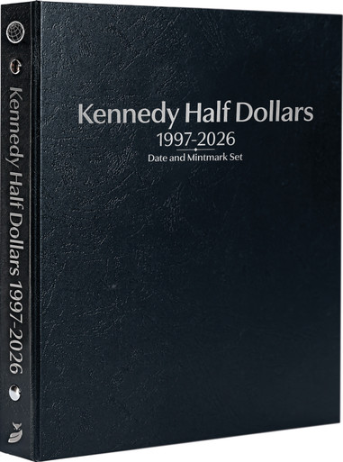 アルバム(coin stock book) 4 Whitman Prestige™ Coin Album - Kennedy Half Dollars: 1997