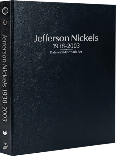 予約済み1200■A Million Pieces』2nd nimi album Whitman Prestige™ Coin Album - Jefferson Nickels: 1938-2003 Date
