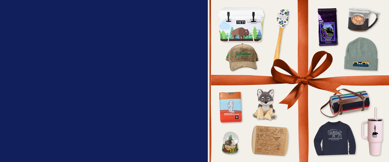 Yellowstone Products Wrapped Up With A Bow To Look Like A Present