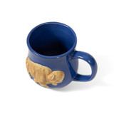 3D Bison Mug Navy (4)