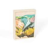 Yellowstone Falls Road Trip Framed Mini Canvas Side Yellowstone Falls Road Trip Framed Mini Canvas Side