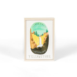 Yellowstone Tower Falls Framed Mini Canvas Yellowstone Tower Falls Framed Mini Canvas
