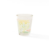 Yellowstone Linear Line Shot Glass Back Yellowstone Linear Line Shot Glass Back