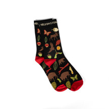 Yellowstone Animal Wallpaper Socks (1)