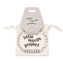 Little Words Project Explore Bracelet White