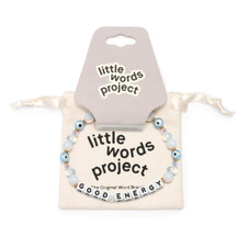 Little Words Project Good Energy Bracelet Blue