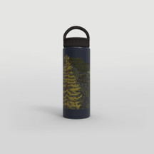 WATER BOTTLE DBL WALL YELLOWSTONE FALLS 20OZ NAVY