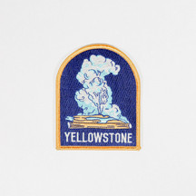 Oxford Pennant Yellowstone Old Faithful Embroidered Patch