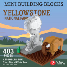 Bison & Old Faithful Mini Building Blocks (1)