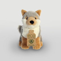 ECO NATION WOLF PLUSH 9.5"