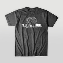 TEE MIX MATCH YELLOWSTONE ONWARD BUFFALO CHARCOAL