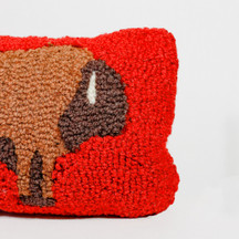 PILLOW BUFFALO Close Up