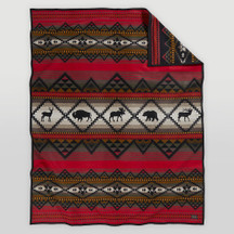 PENDLETON BLANKET JACQUARD LOST TRAIL