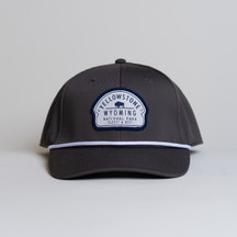 Structured Rope Patch Hat Grey