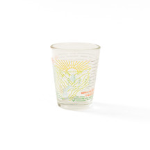 Yellowstone Linear Line Shot Glass Back Yellowstone Linear Line Shot Glass Back