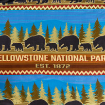 Walking Bear Family Throw Blanket Blanket