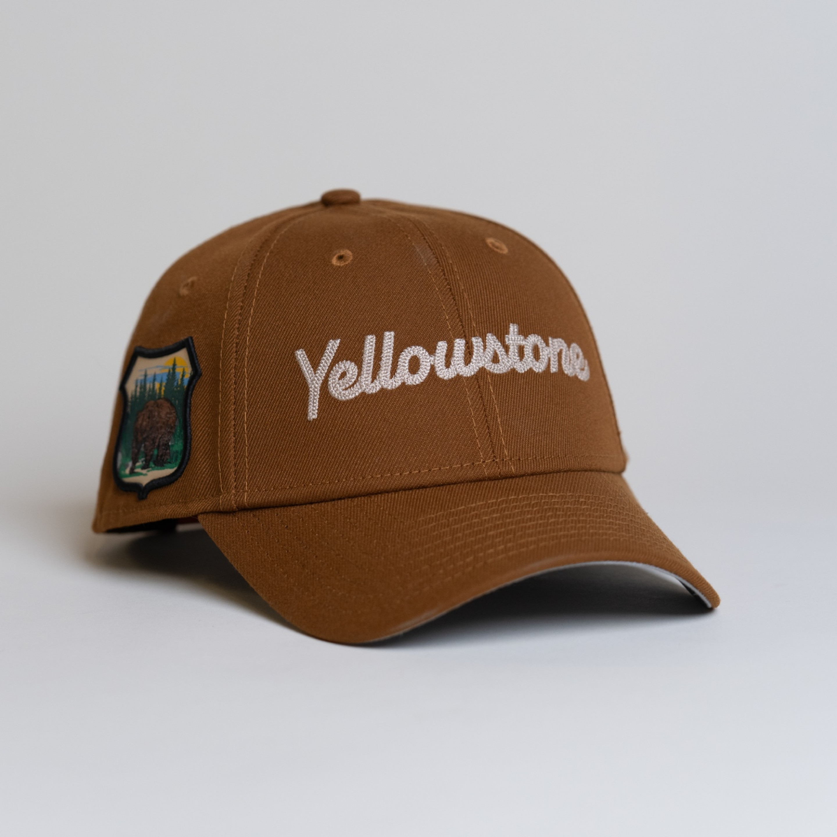 帽子 Lowgauge Moss Stitch Ball Hat New Era 940 Grizzly Shield Chain Stitch Hat Toasted Peanut