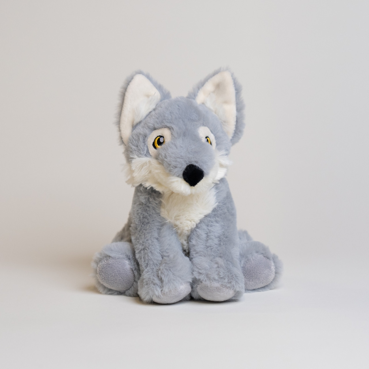 Eco Pal Gray Wolf Plush 9